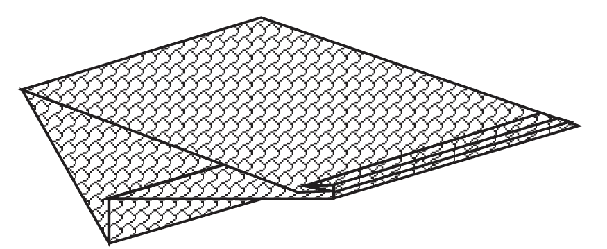 Reetdach Traufen Lüftungsgitter
