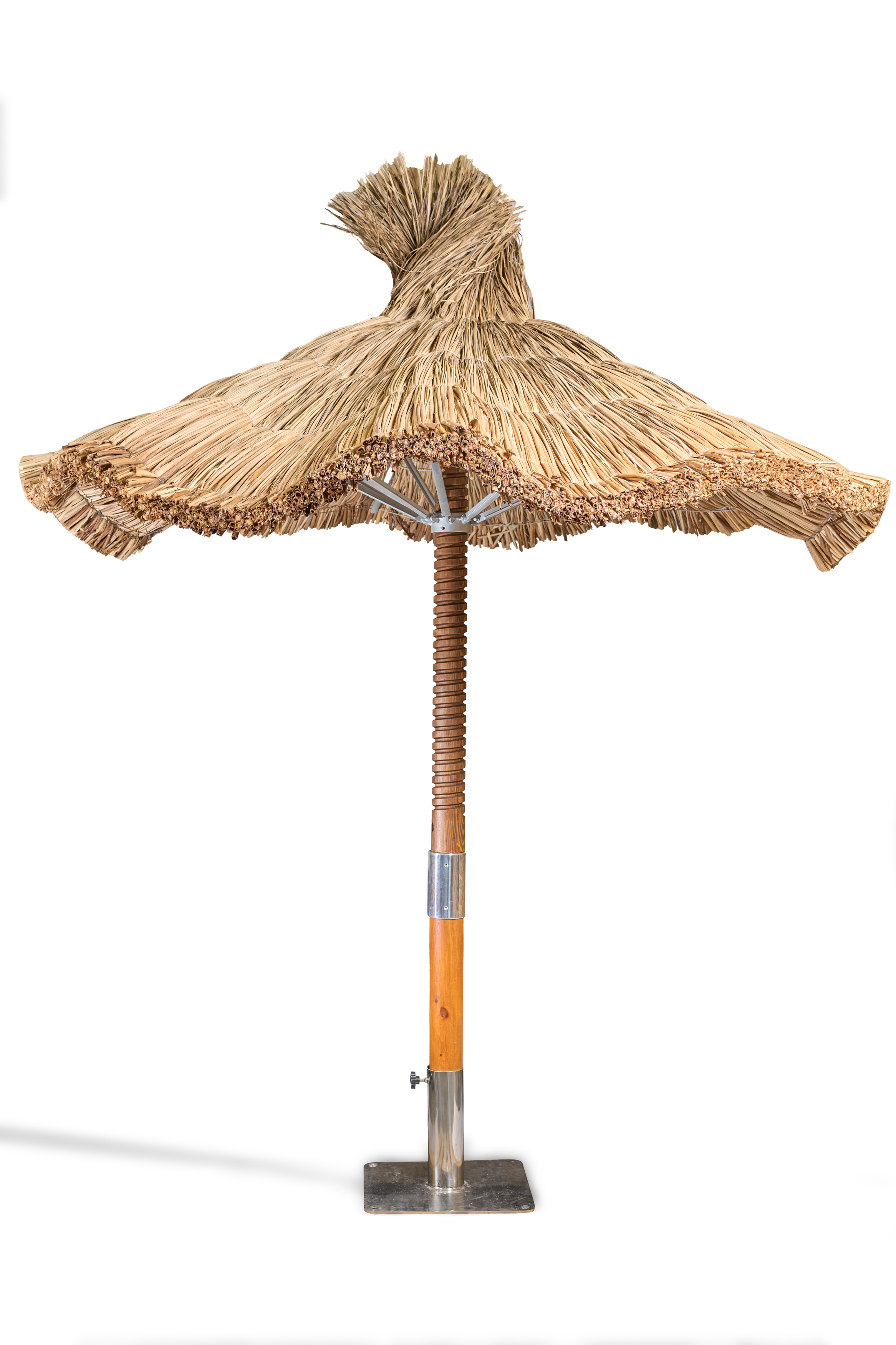 Sandner Strohschirm Sonnenschirm Paraguas Paja Volver