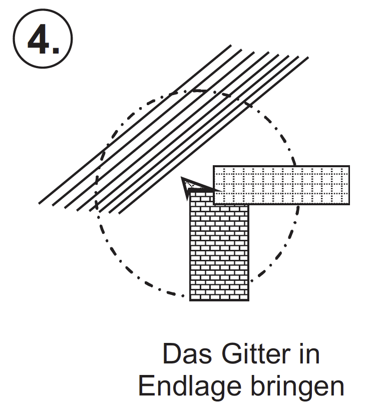 Reetdach Traufen Lüftungsgitter